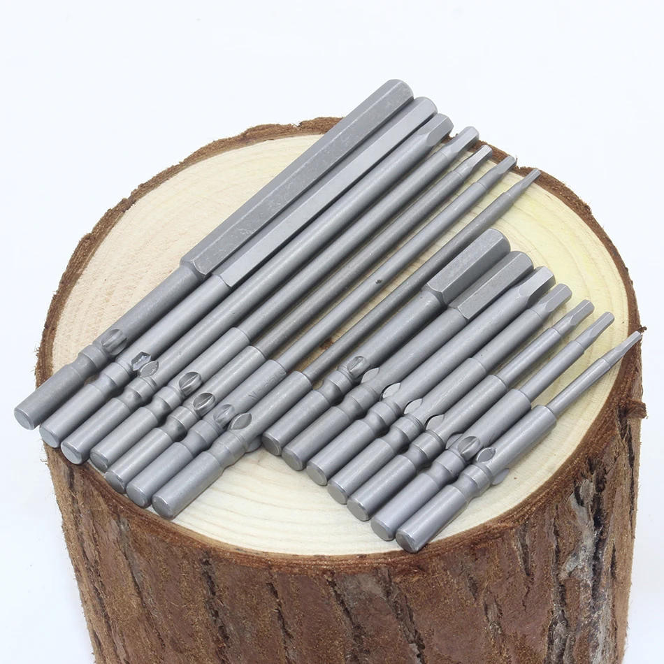 Шуруповерт шестигранный магнитный 7 шт./компл. сталь S2 801 5 мм с круглым