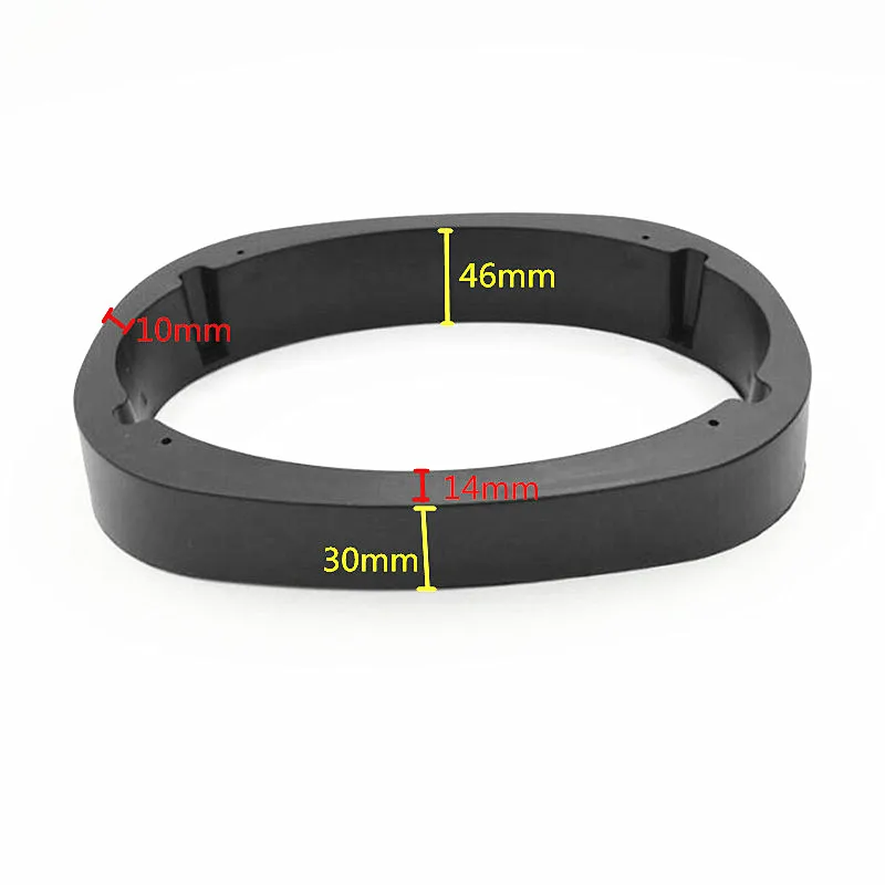 1 пара 6x9 дюймовых динамиков адаптер прокладка овальное скошенное крепление