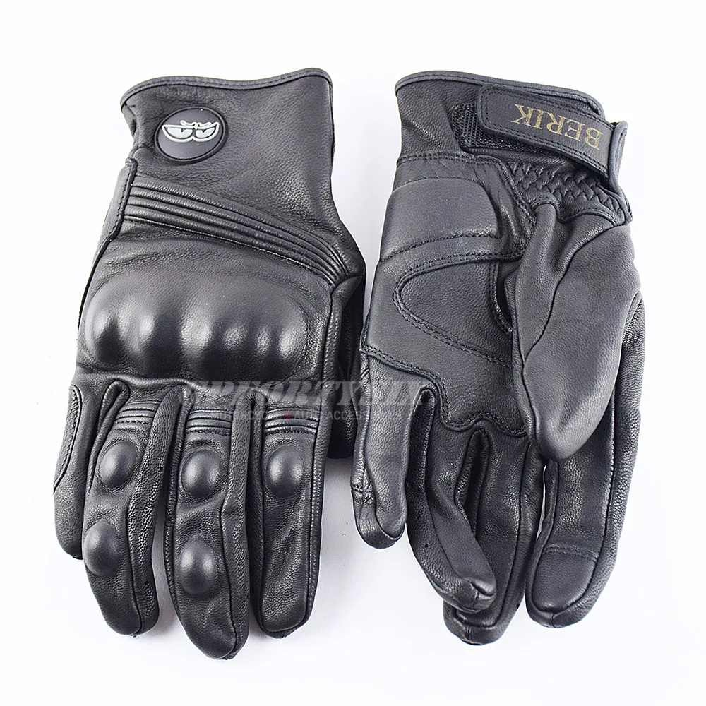 Мотоциклетные Перчатки из натуральной кожи мотоциклетные перчатки в стиле ретро