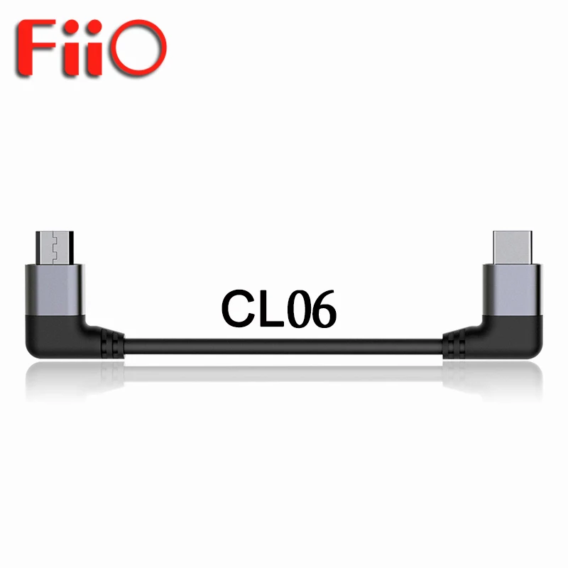 Кабель FiiO CL06 Type C с Micro USB Hi Fi аудио декодер для мобильных телефонов Q1II/Q5/M7