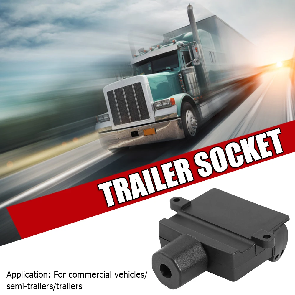 

Electrical Converter Adaptor Towbar Socket Durable Australian Standard 7Pin Towbar Trailer Adapter Wiring Towing Car Socket