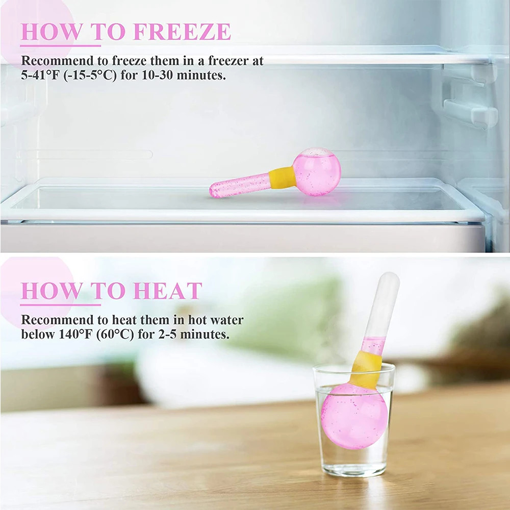 Аппарат для массажа лица ледяные глобусы красота Хоккей энергия хрустальный шар