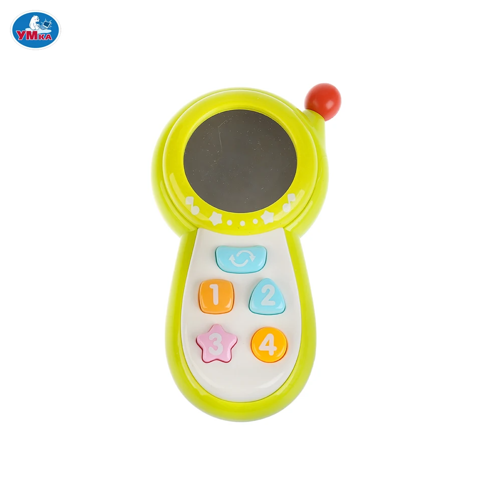 Развивающий телефон УМКА с зеркальцем Малышарики 7 песен из м/ф 3 режима 279667 |