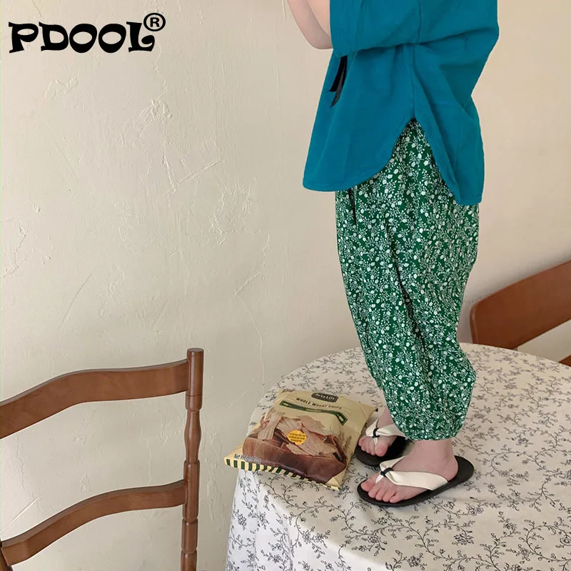 Новинка лета 2021 детские брюки хлопковая повседневная детская одежда свободные