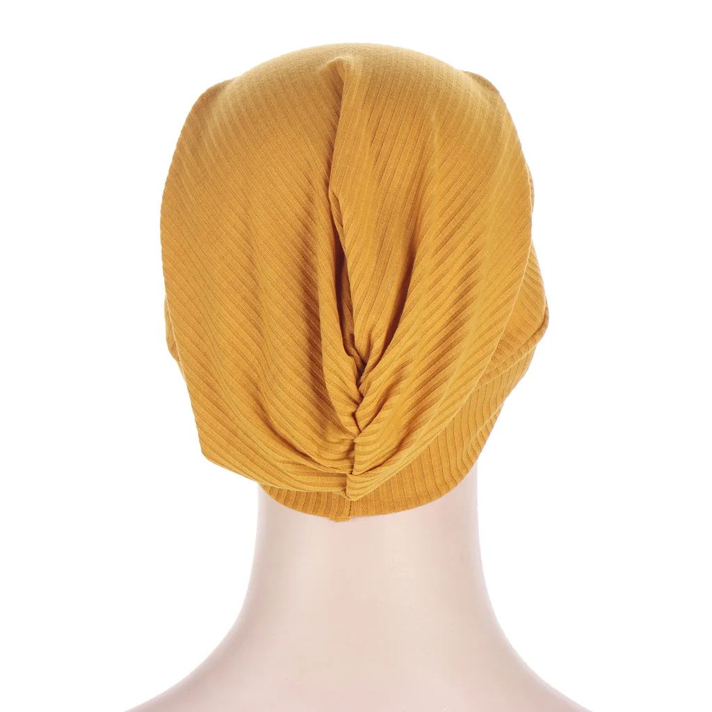 

Muslim Women Forhead Cross Inner Hijab Turban Cap Elastic Solid Color Headscarf Islamic Underscarf Bonnet Inner Hijabs