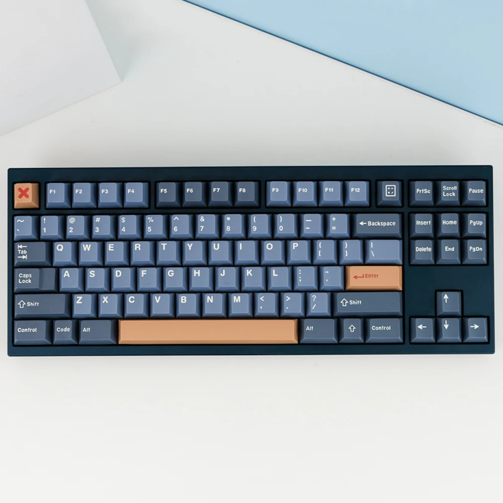Фонарики 173 колпачки для клавиш Demin/BOW/Bingsu Cherry Profile DOUBLE SHOT ABS PBT шрифт механической