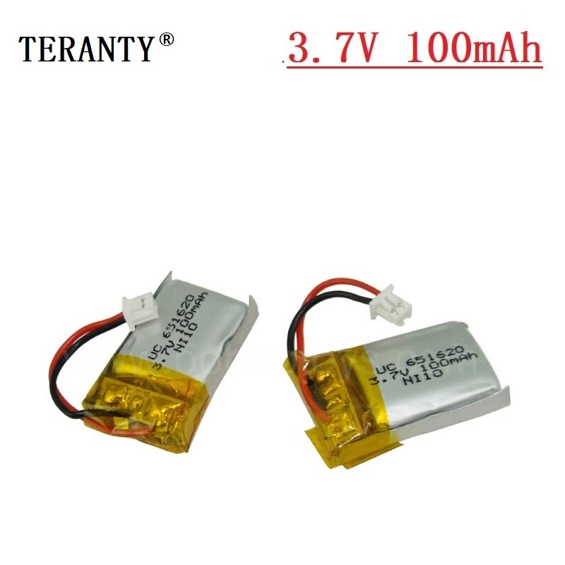 3 7 V 100mAh литий-полимерный Батарея для CX10 CX-10 CX-10A Fq777-124 V272 Q4 запасные части