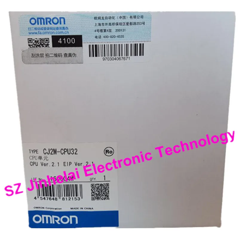 

New and original CJ2M-CPU32 OMRON CPU UNIT MODULE