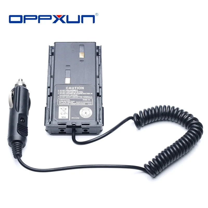 

Input DC12V Car Charger Battery Eliminator for Kenwood TK3107 TK2017 TK378 TK278 TK378G Etc Walkie Talkie Replace of KNB-14