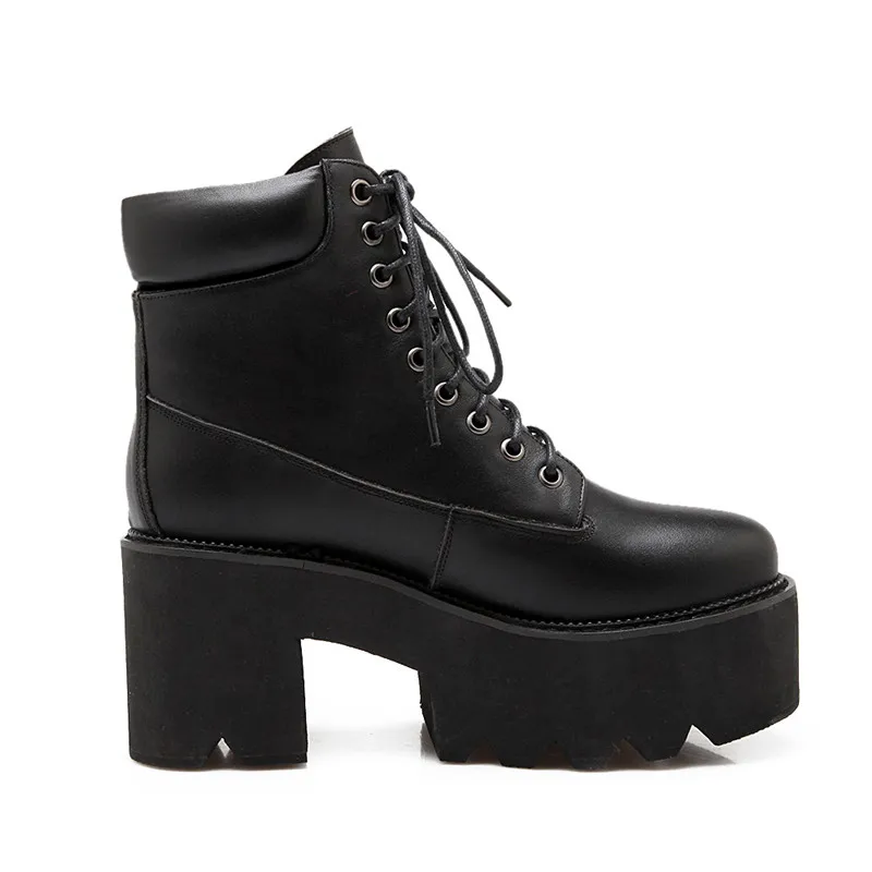 Женские ботильоны из натуральной кожи на шнуровке размеры 34 40|Женские