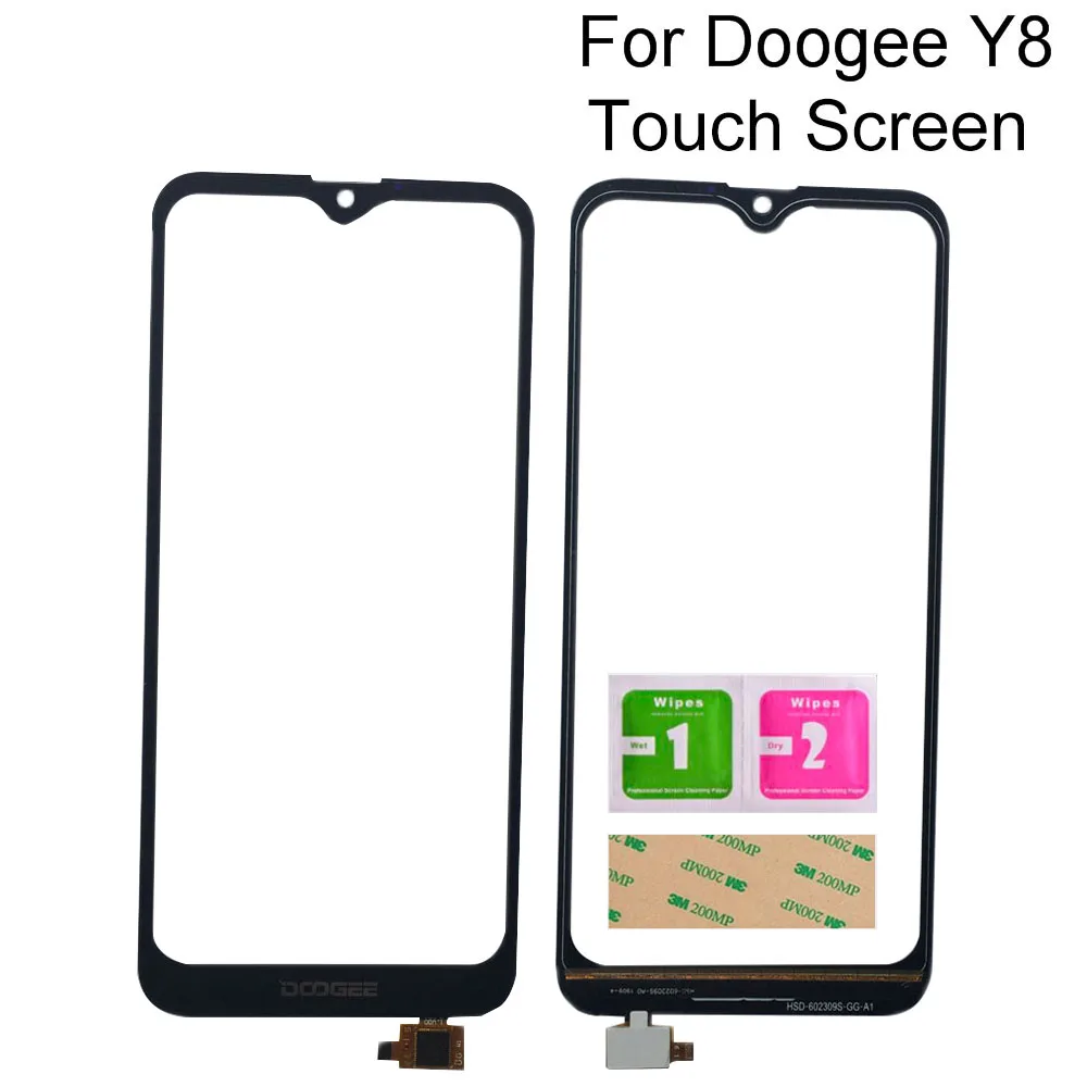Сенсорный экран 6 1 дюйма Для Doogee Y8 сенсорная панель стеклянный объектив