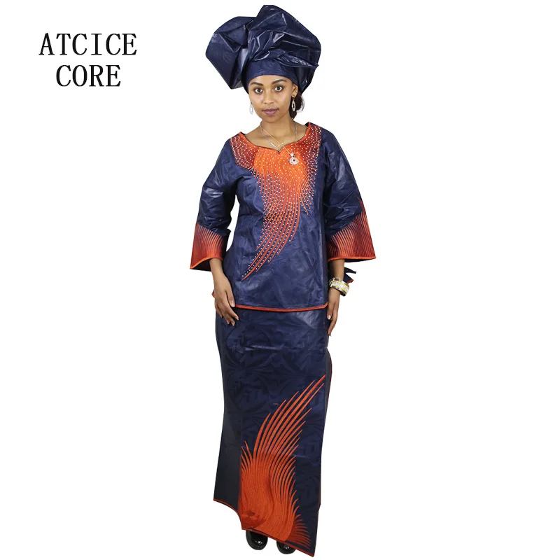 Африканские платья для женщин 100% хлопок Дашики традиционная Мода Африканский