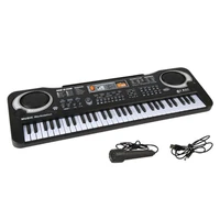 85ab 61 keys electronic organ digital piano keyboard with microphone kids children music toy