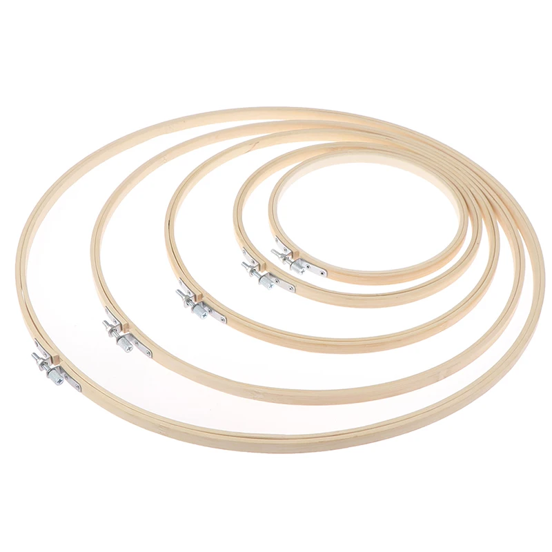 Кольцо для вышивки с бамбуковой рамкой 15 40 см|Вышивка| |