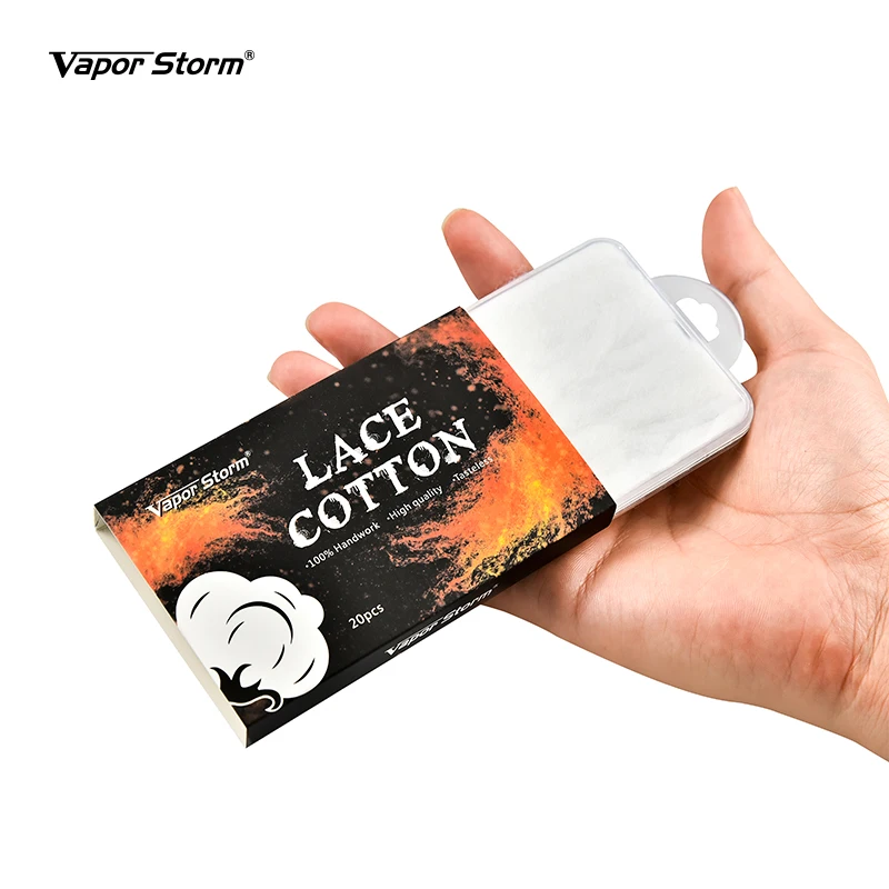 1/3/5 коробка (20 шт./кор.) извилистый е сигалреты хлопковое кружевное Vape DIY РБА rdta