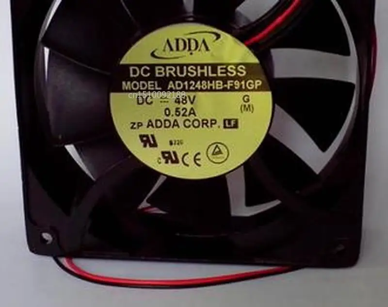 

for AD1248HB-F91GP DC 48V 0.52A 120x120X38mm 2-Wire Server Cooler Fan