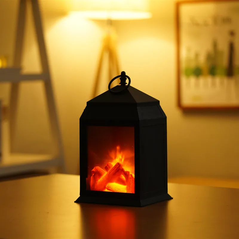 Romantic Portable USB Powered Fashion Flame Effect Night Light Bar LED Simulation Fireplace Living Room Home Decor | Лампы и освещение
