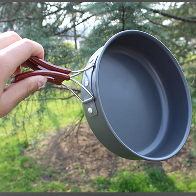 Сковорода ульсветильник из алюминиевого сплава для пикника набор посуды отдыха