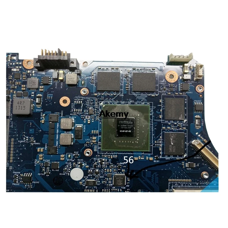 Y510P VIQY1 NM-A032 REV: 1,0 материнская плата для ноутбука lenovo Y510P NM-A032 Y510P Материнская плата Тест GT755/GT750 Поддержка i7