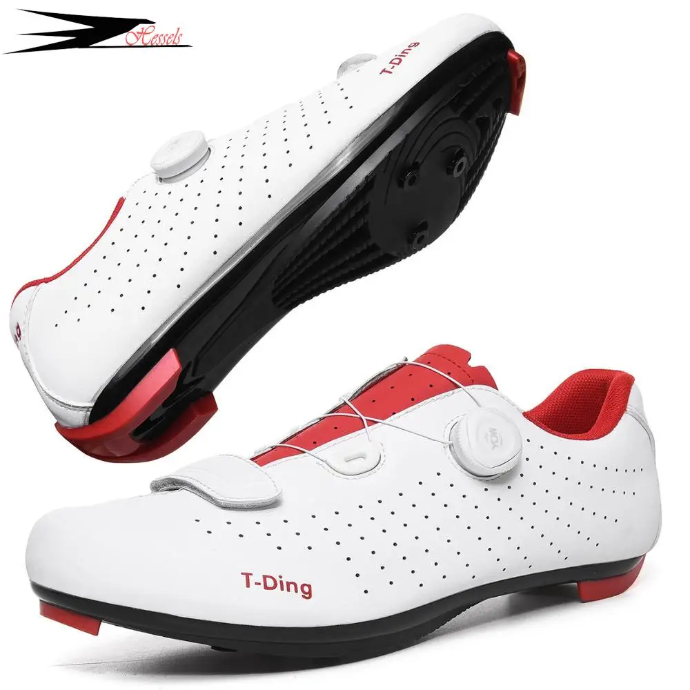 

2021 Ultralight Self-Locking Pro Men's Cycling Shoes Racing Road Bike Triathlon Shoes Bicycle Lock Sneakers Zapatillas Ciclismo