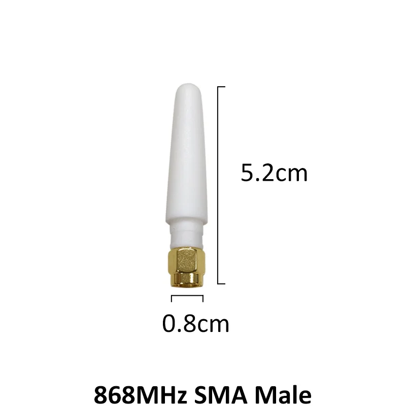 GSM 868 МГц 915 антенна 3bdi SMA Штекерный разъем белые маленькие антенны для Lorawan|Антенны
