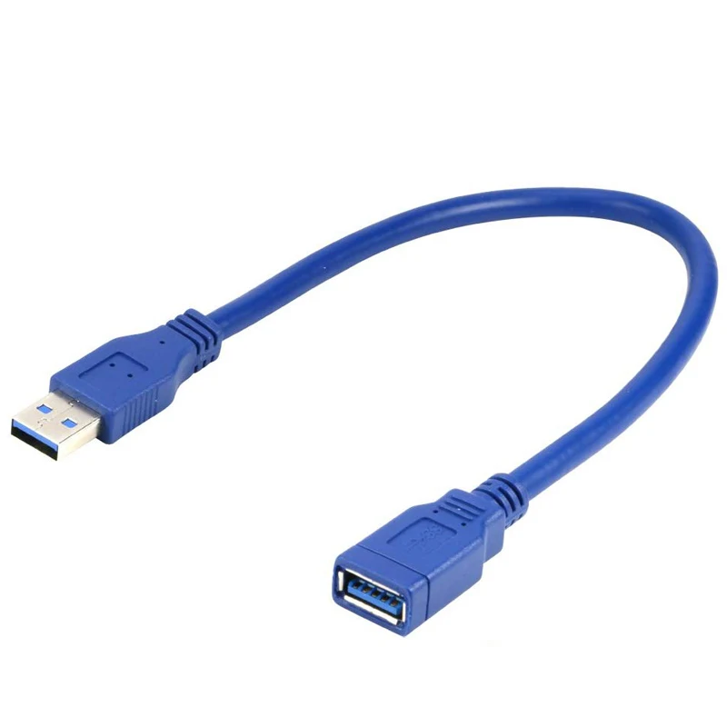 Супервысокоскоростной USB 3.0 5 Гбит/с M/F штекер-гнездо 0 3 метра для