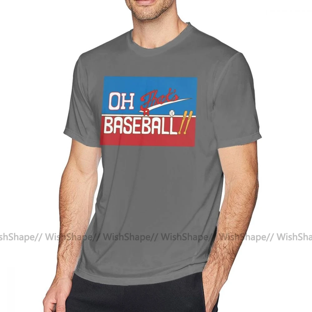 Jojo футболка Oh That S A Baseball JJBA Необычные Приключения ХХХ хлопковая Футболка мужская