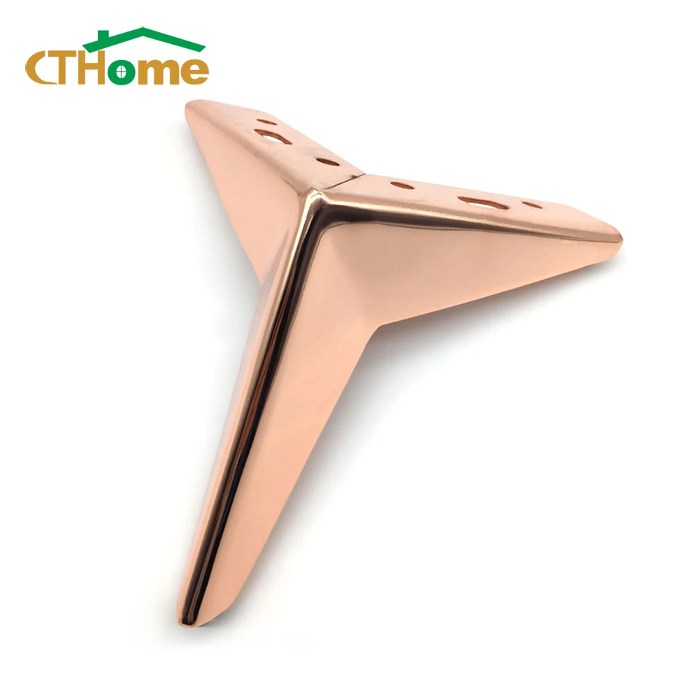 4 шт. ножки для журнального столика мебели металлический диван комод ванная