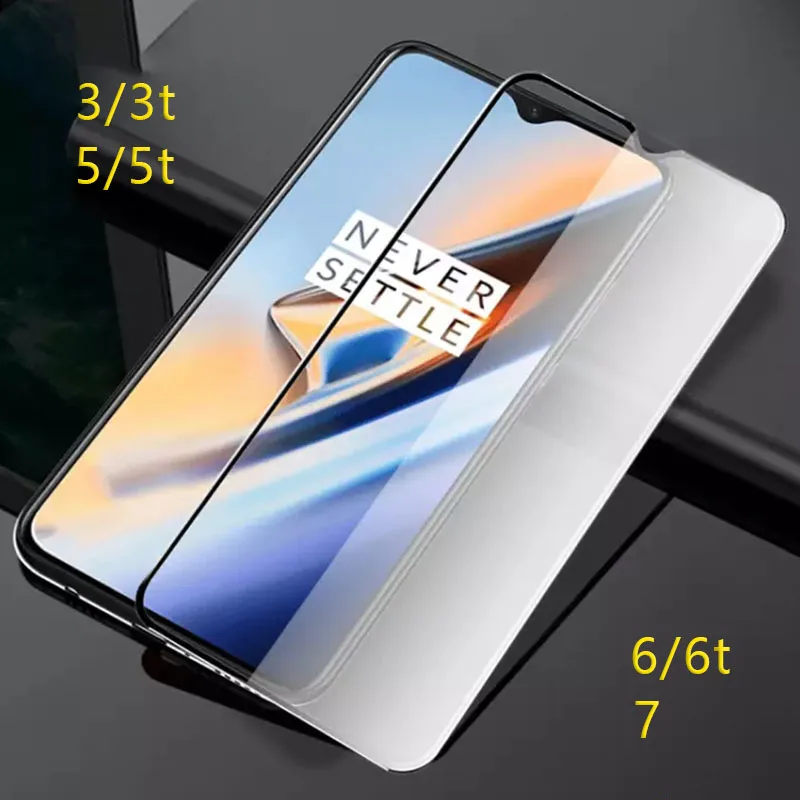 Защитная пленка из закаленного стекла чехол для телефона oneplus 7 6 t 5 3