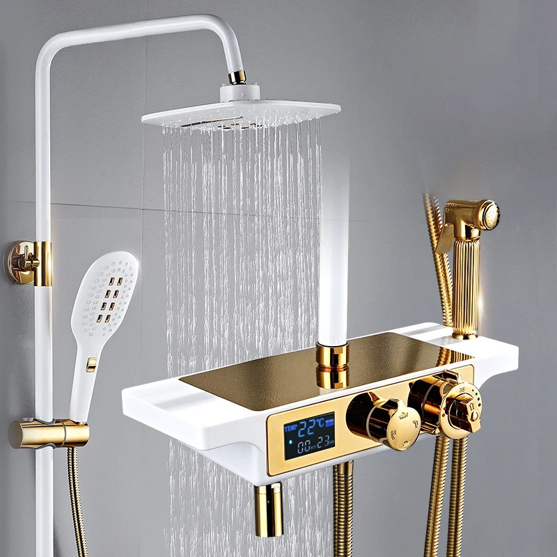 Цифровой душевой набор SDSN интеллектуальная Душевая система для ванной комнаты