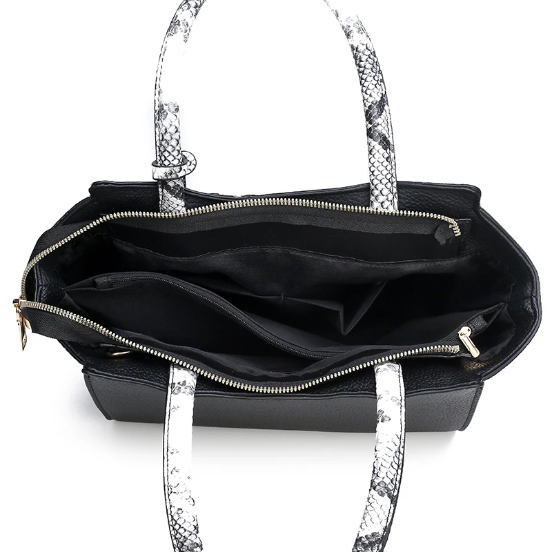 

Designer Handbags High Quality Shopping Fashion Handbag Ladies Serpentine Pattern Tote Bag Mother Clutch Purses Bolsa Feminina