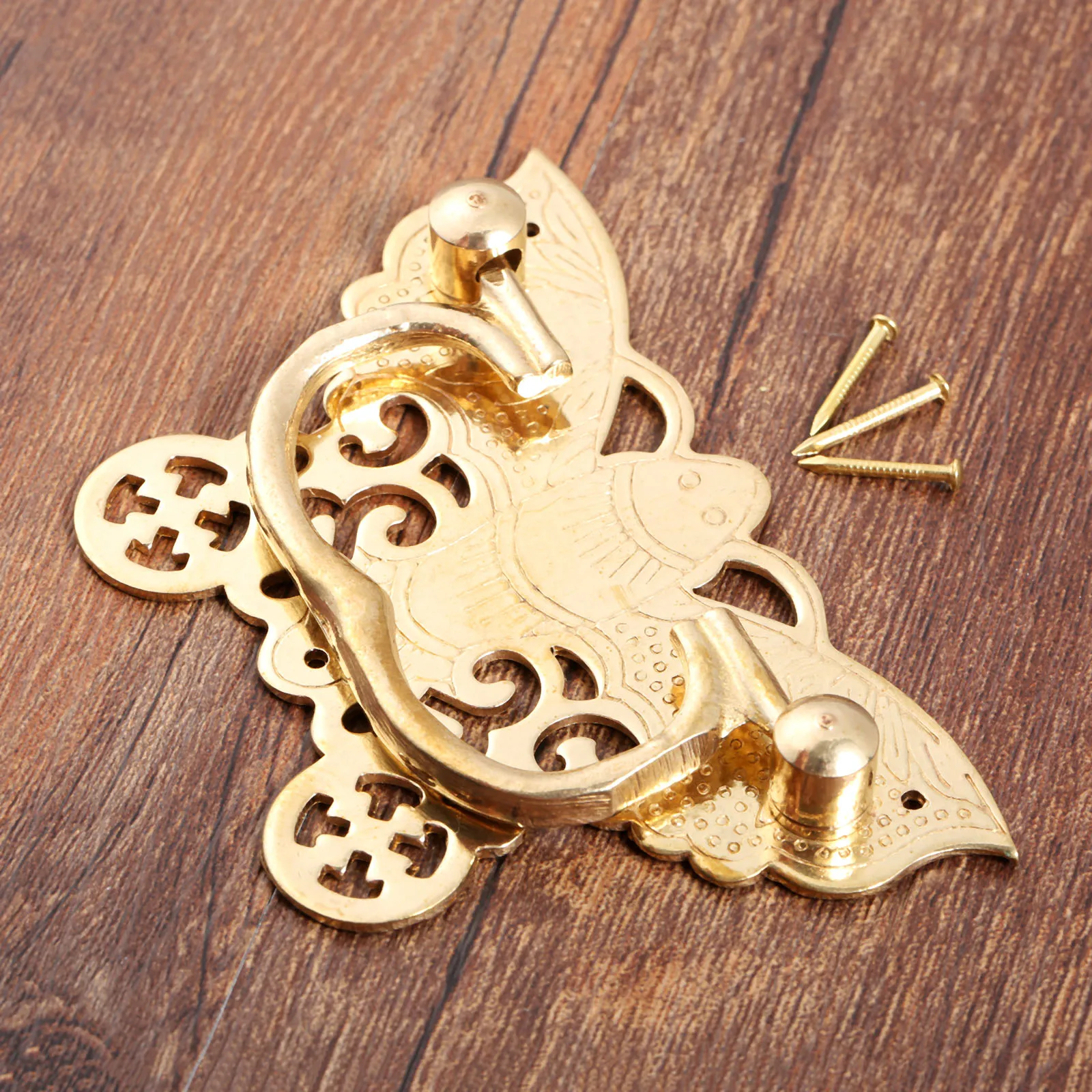 Ручки и ручки антикварные для домашней мебели 1 шт. 92*60 мм|Ручки шкафа| |