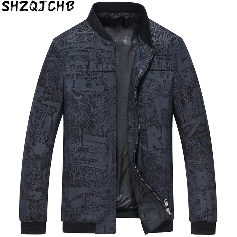 

JCHB 2021 Fashion Genuine Leather Jacket Men Real Sheepskin Coat Casual Floral Mens Bomber Jackets Spring Autumn Chaquetas Homb