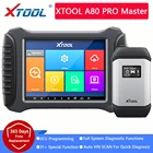 Инструмент Диагностический XTOOL A80 PRO Master для всех систем, программирование ECU, программирование ключа, кодирование авто, функция VIN-сканирования для BENZ, BMW, Mazda