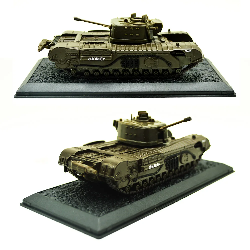 1/72 британской армии Второй мировой войны Черчилль VII пехотный Танк Готовая модель для коллекции выставки Diorama