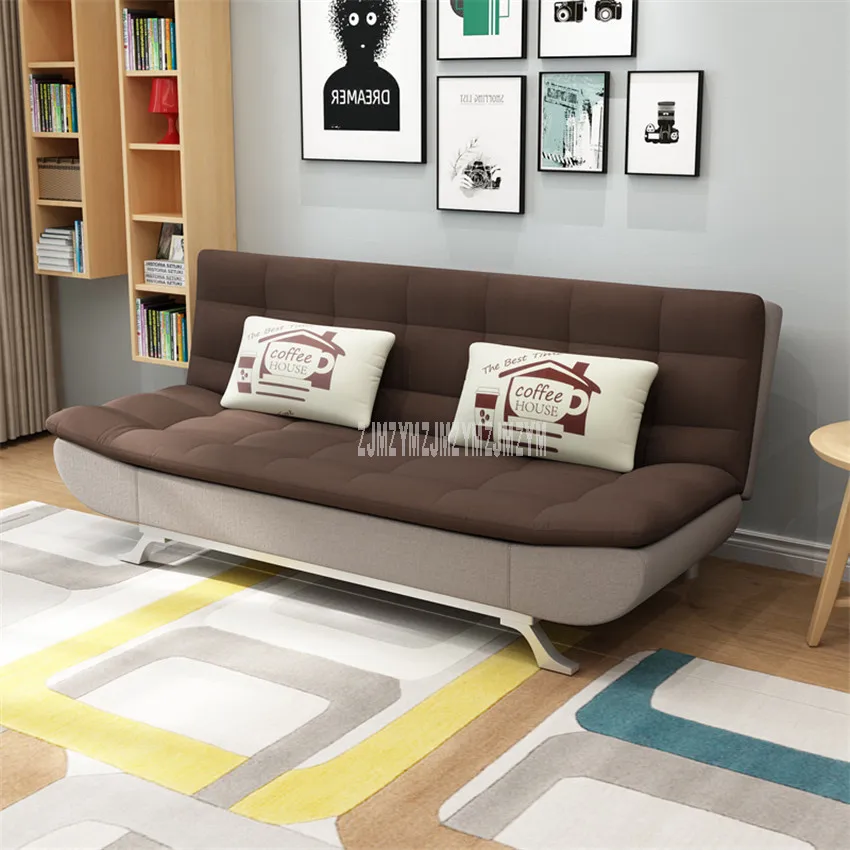 

Modern Fashion Foldable Sofa Bed Home Furniture Double Person Apartment Multi-function Bedroom Lazy Sofa Washable 190*85*90cm