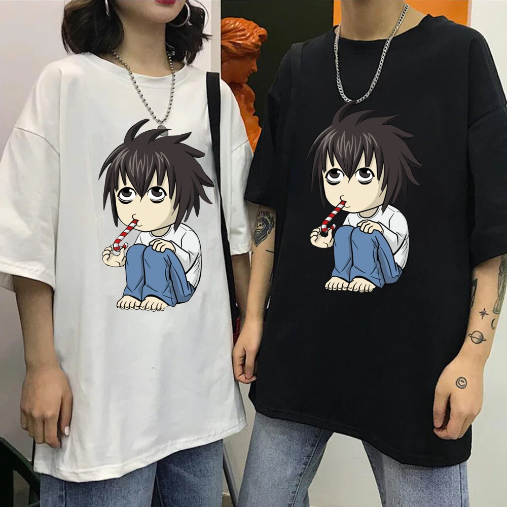

Аниме Death Note футболка аниме парные большие кавайные Топы