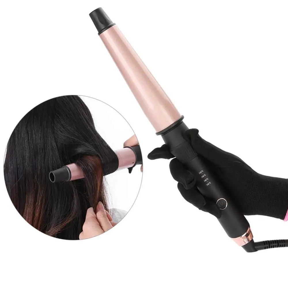 New Hair Curler for Beach Waves Tourmaline Ceramic wand Curling Iron with Dual Voltage for Travelling Roller Irons