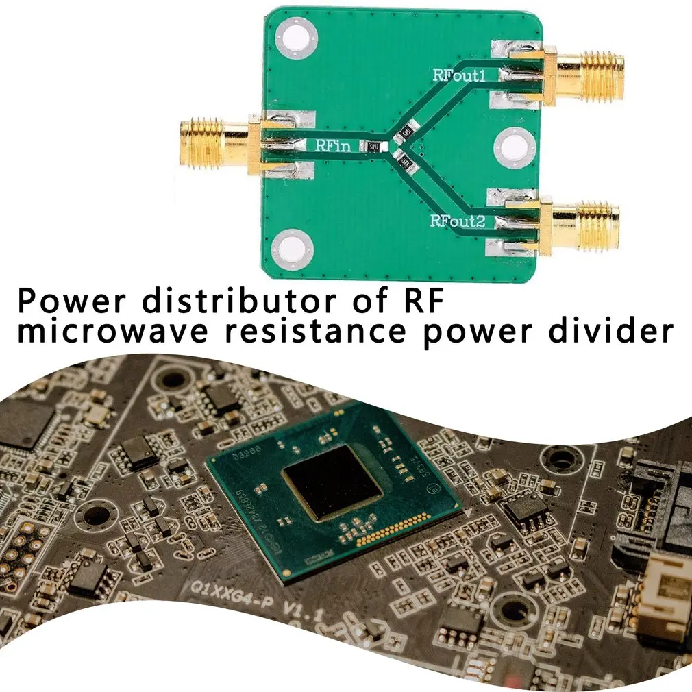 RF микроволновая печь сопротивления Мощность делитель сплиттер отклонения в
