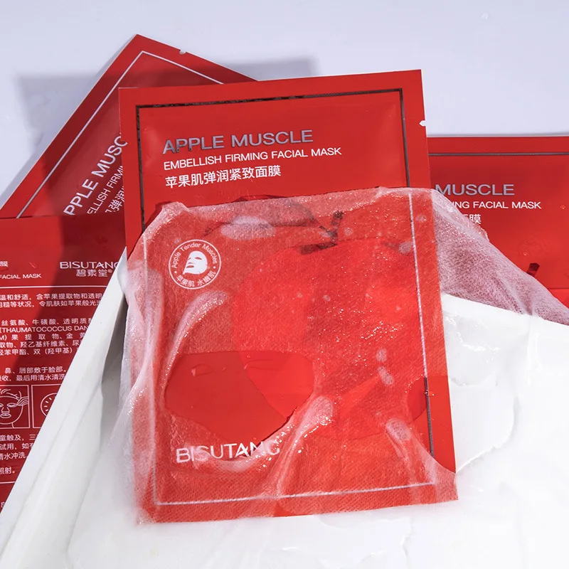 Увлажняющая Маска для мышц Apple увлажняющая усадка Натяжная маска лица |