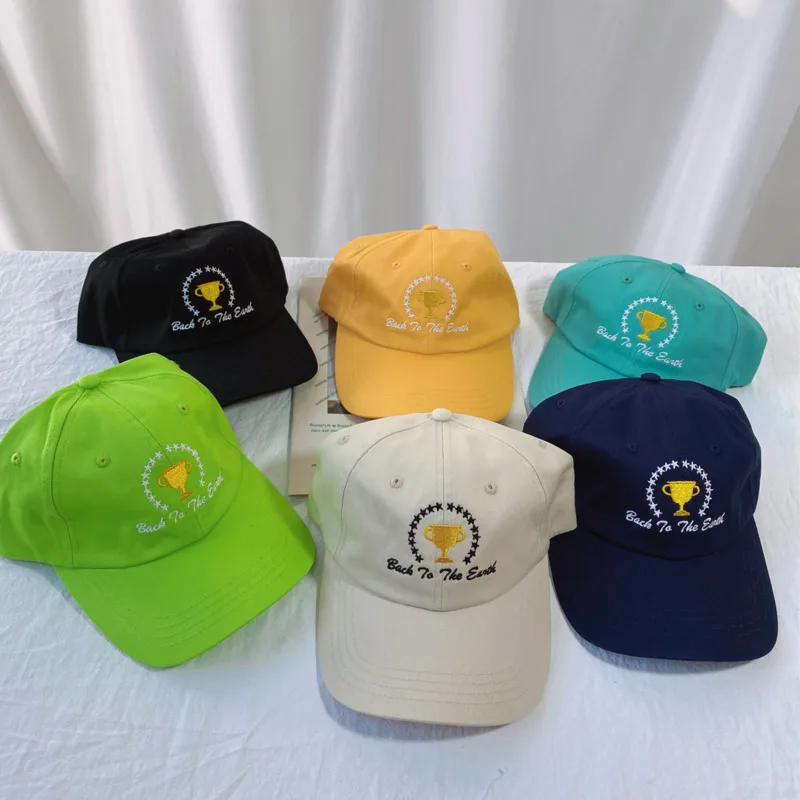 

New Fashion Pattern Letter Cotton Baseball Cap For Women Hip Hop Casual Adjustable Colorful Caps Unisex Sunscreen Baseball Caps