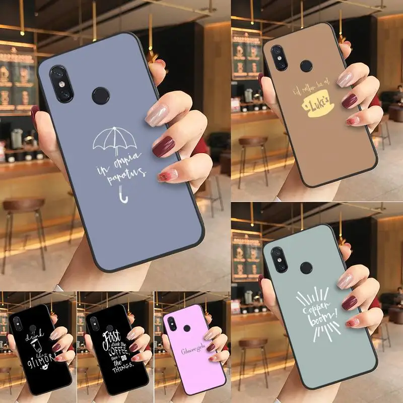 

Yinuoda Gilmore girls Custom Soft Phone Case Phone Case For Redmi K20 Note 5 7 7a 6 8 Pro note 8T 9 Xiaomi Mi 8 9 SE