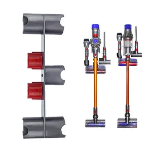 Для Dyson V7 V8 5 слотов Беспроводные аксессуары для настенного крепления инструмент пылесос стеллаж для хранения 5 полок стеллаж для хранения