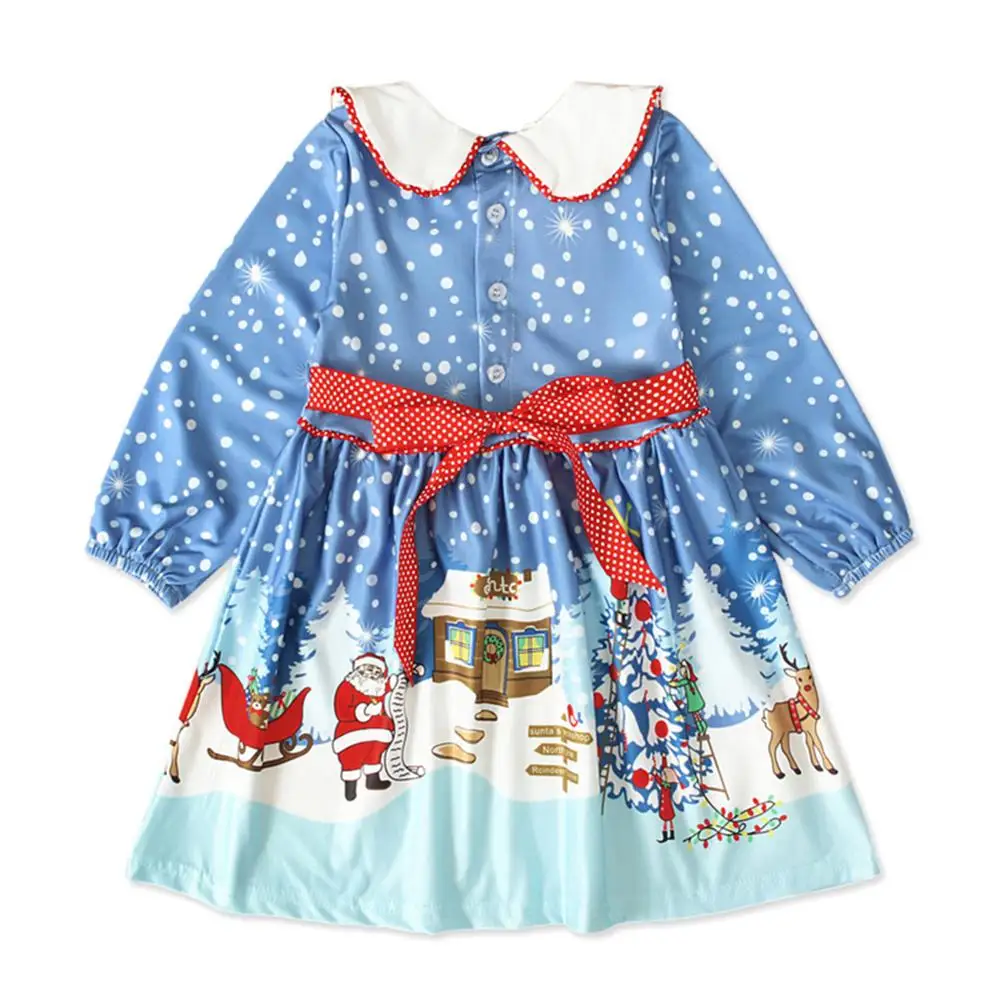 Новые модные платья для маленьких девочек комфортное мягкое Бандажное платье с