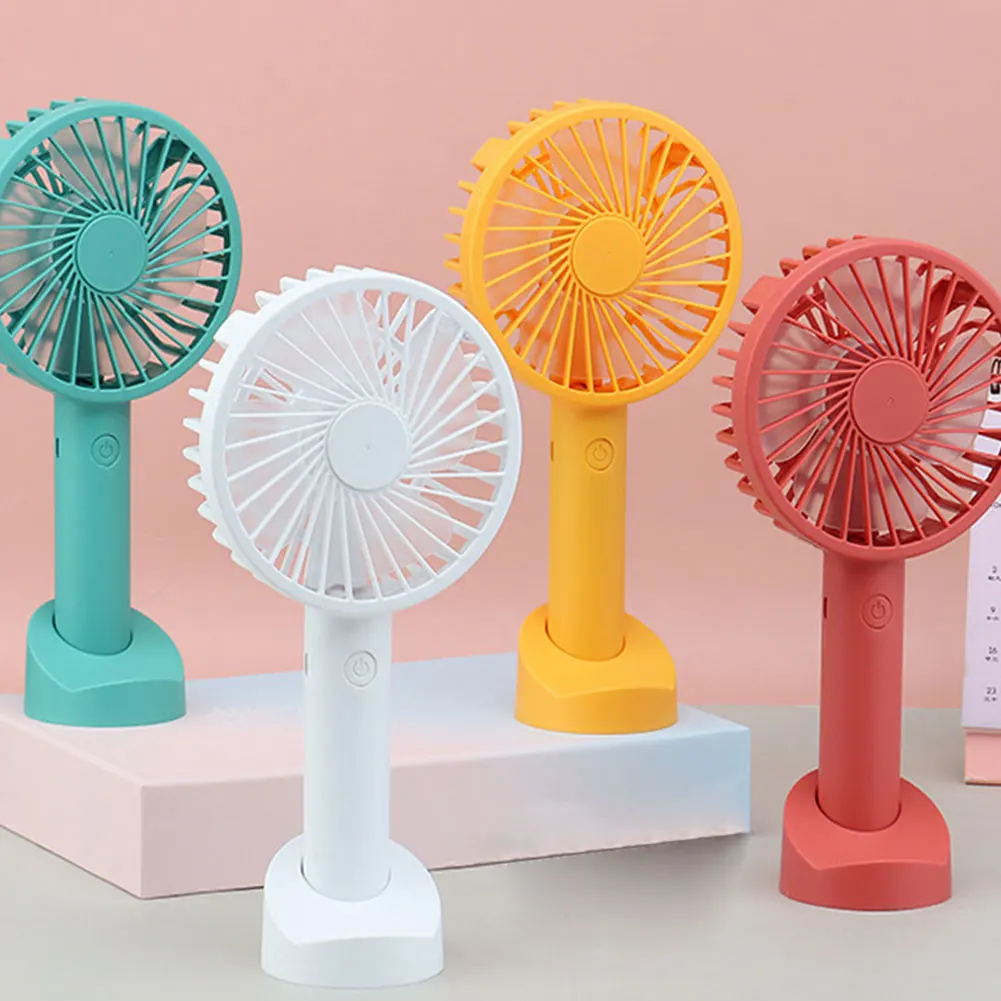 

Summer Cooler Mini Handheld Fan Fan Portable USB Charging Personal Desk Fans Rechargeable Office Outdoor Travel Energy Source