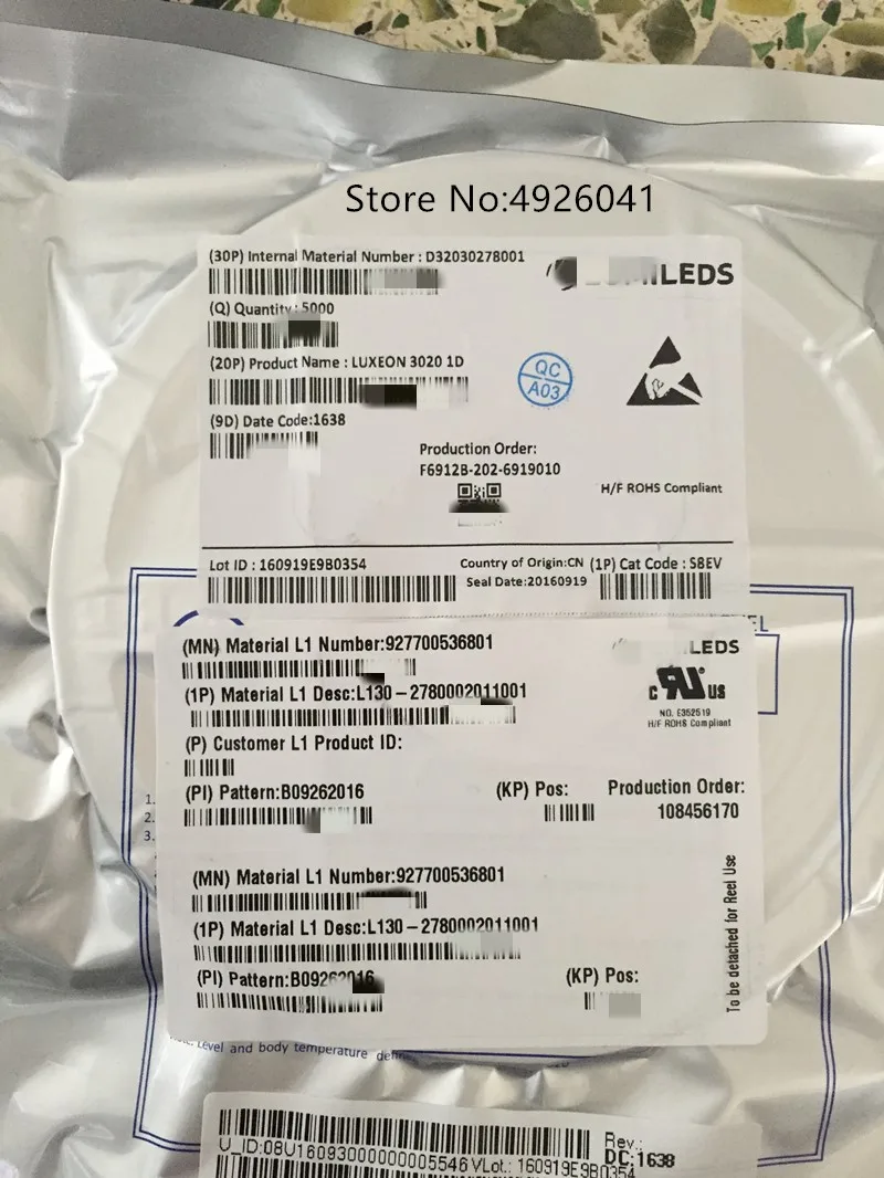 100% оригинал 25 шт./лот luxphi Eon 3020 L130-2780002011001 светодиодные лампы высокой мощности