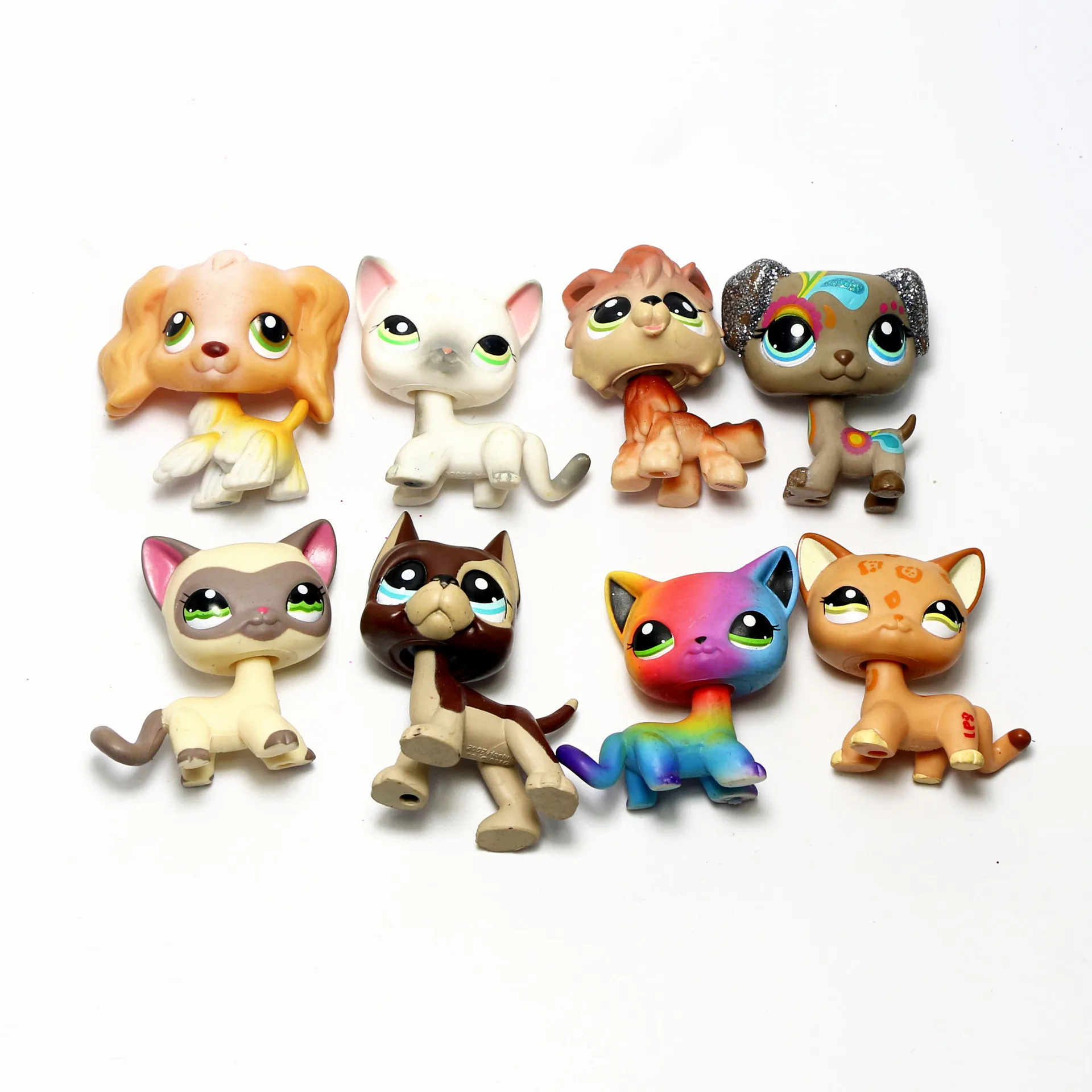 Оригинальные 5 см игрушки для домашних животных Магазин Собака котенок lps