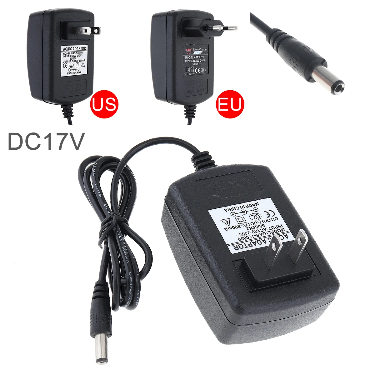 Универсальное зарядное устройство для электрической дрели/отвертки 80 см с