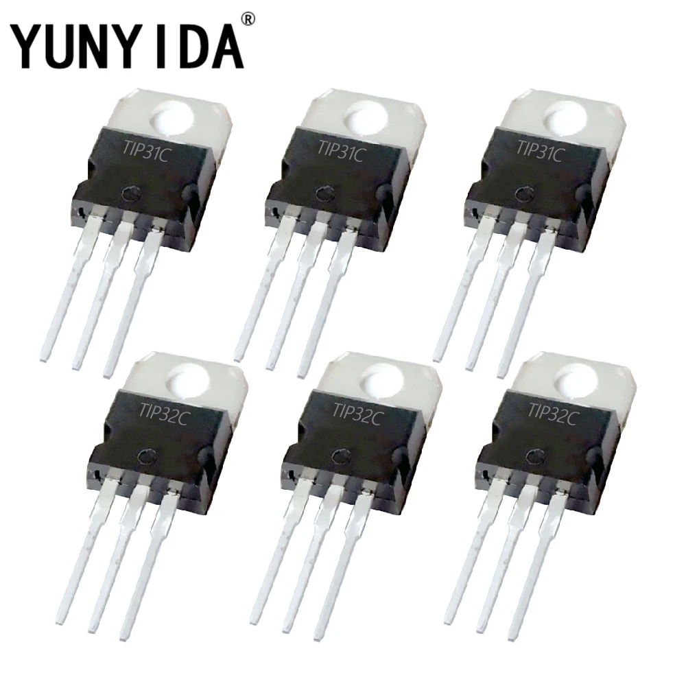 2 шт. = TIP31C TIP32C TO 220 x 5 + шт.|tip31c|5pcs |