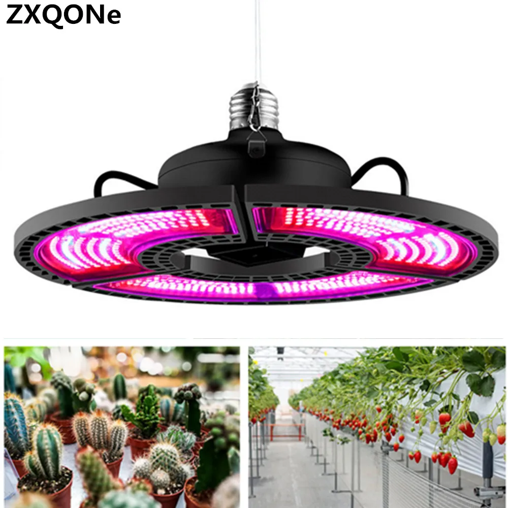 Full Spectrum Waterproof 360 Degree Rotation Plant Grow Lamp 14400 Lm Equivalent To 1000w Hps For Indoor Grow